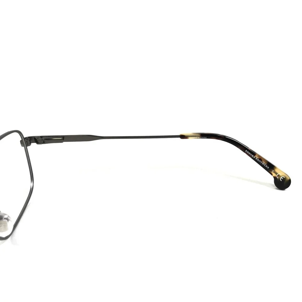 Brooks Brothers Eyeglasses Frames BB1034 1512 Grey Square Wire Rim 55-17-145